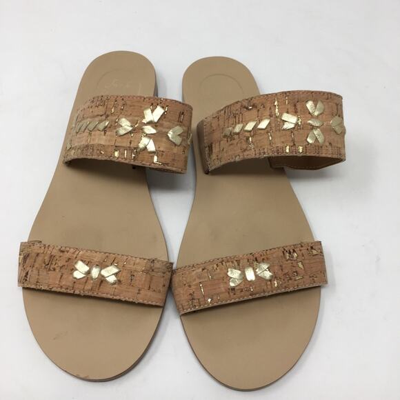 Jack Rogers Adair Double Strap Cork Sandals 7.5 - Picture 1 of 10